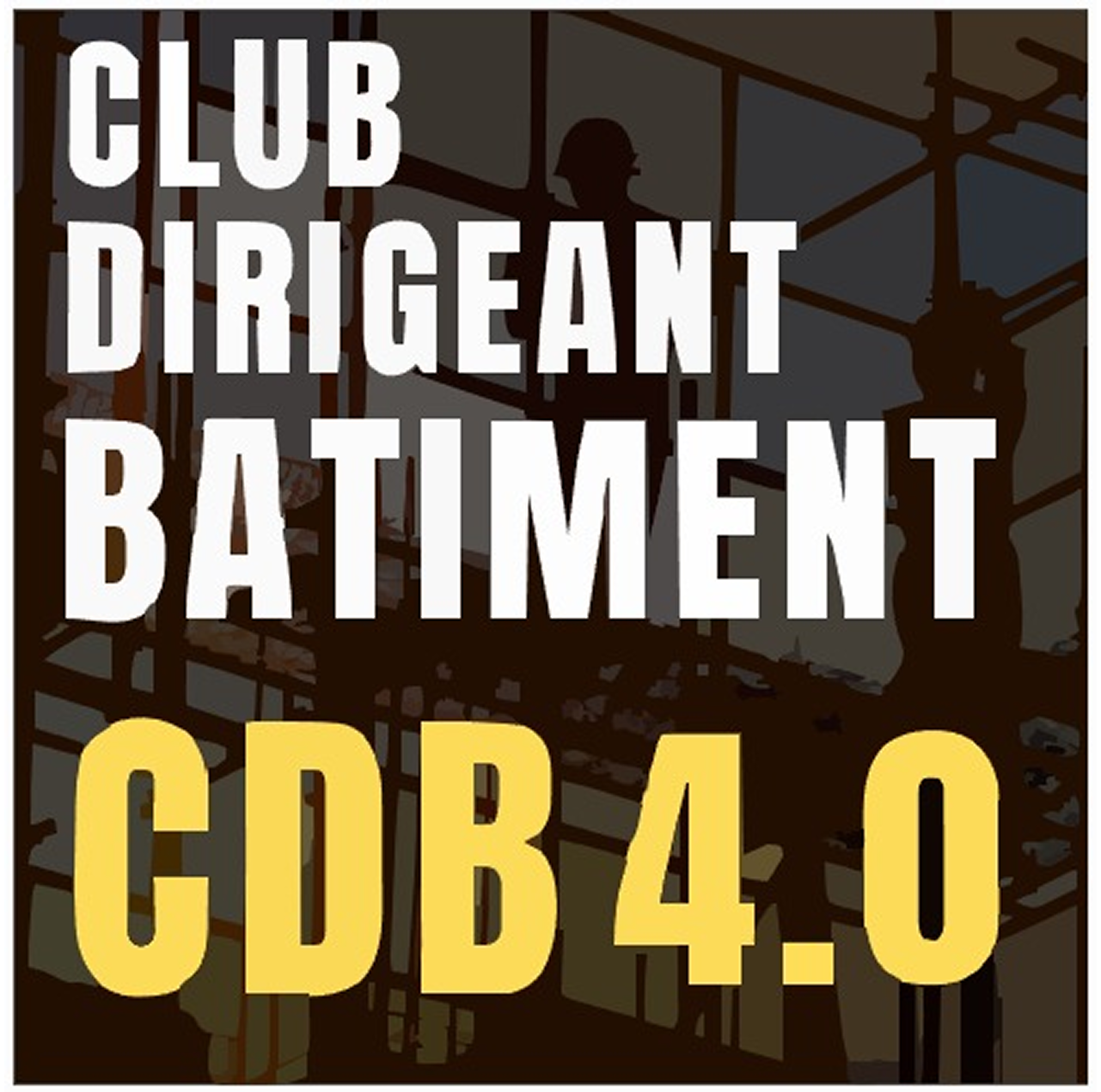 Logo CDB CLUB DIRIGEANT BATIMENT 4.0 (CDB 4.0)